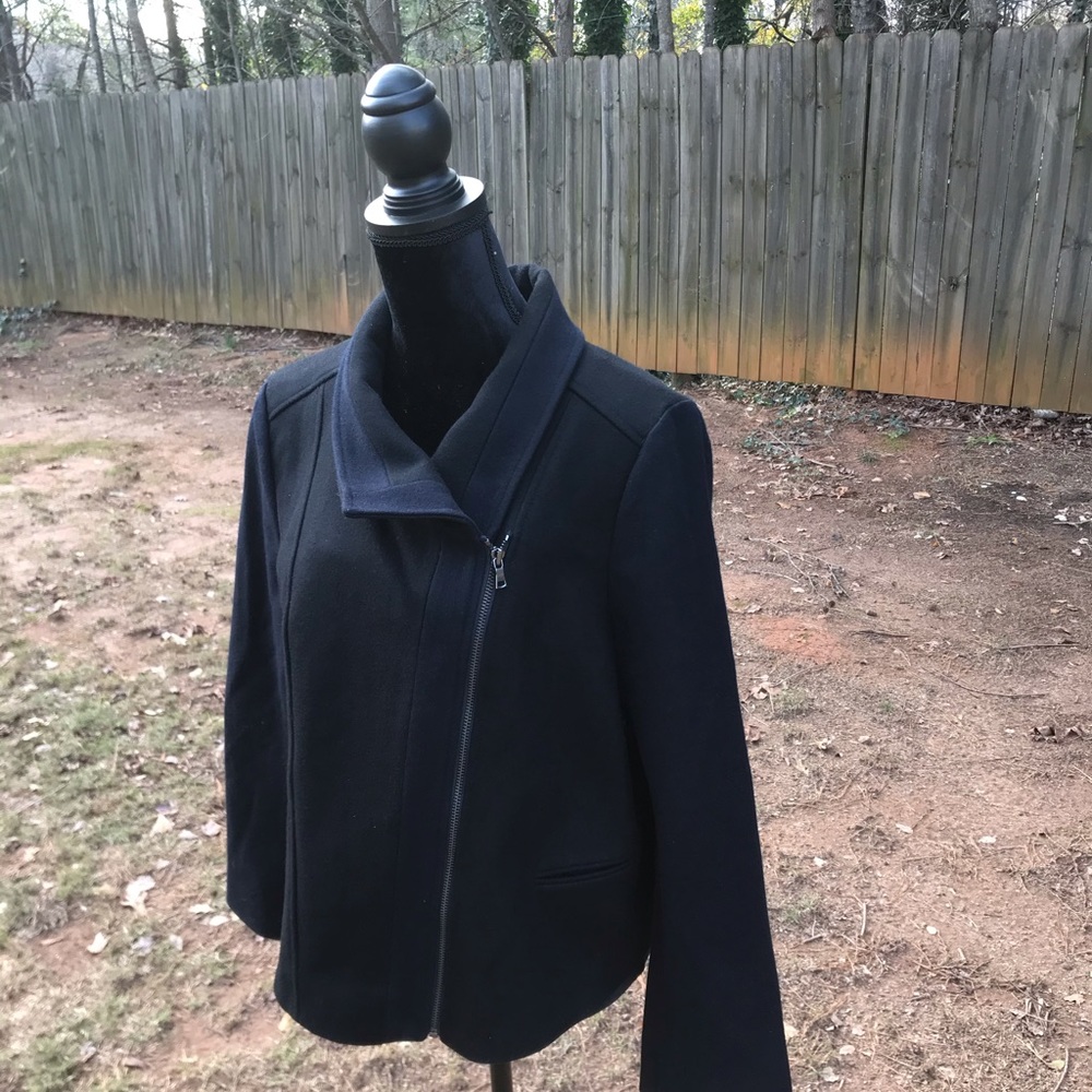 Wool Jacket - Fully Lined - Nwot - image 2